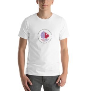 T-shirt unisexe à manches courtes